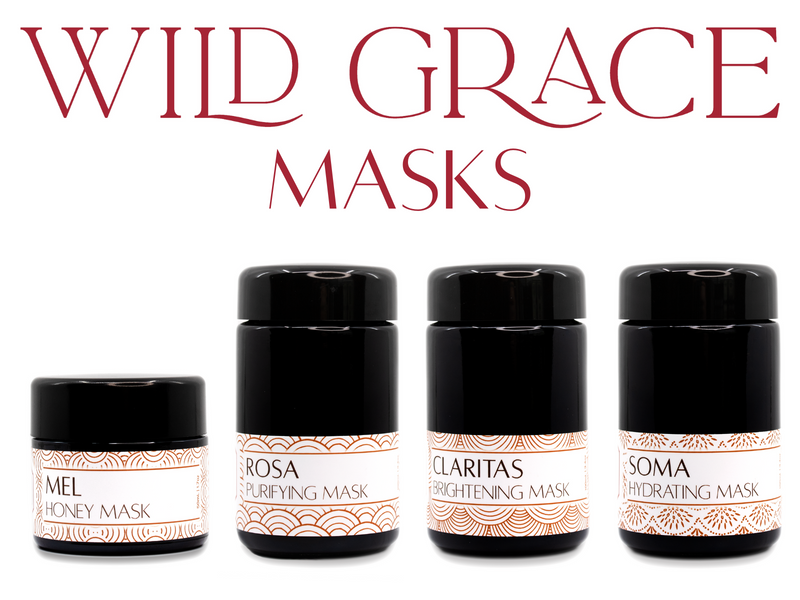 Discover the Wild Grace Line of Botanical Masks