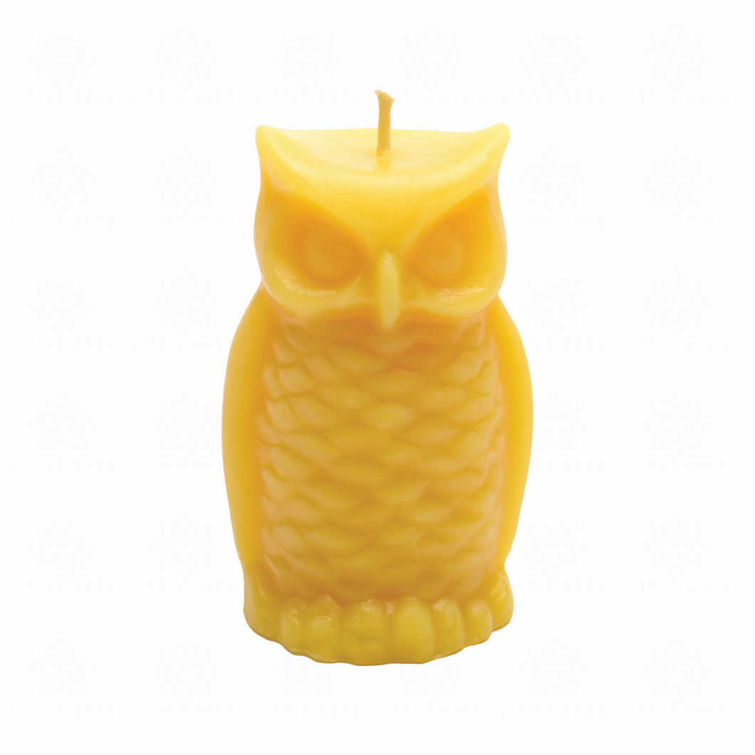 Owl | Beeswax Candle