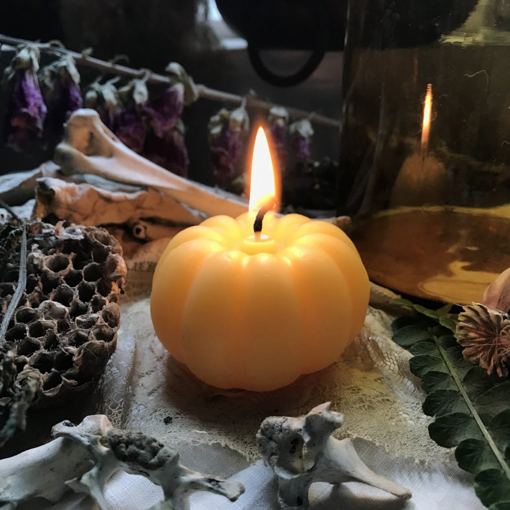Pumpkin | Beeswax Candle