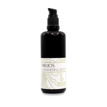 Helios Shimmering Oil on a white background