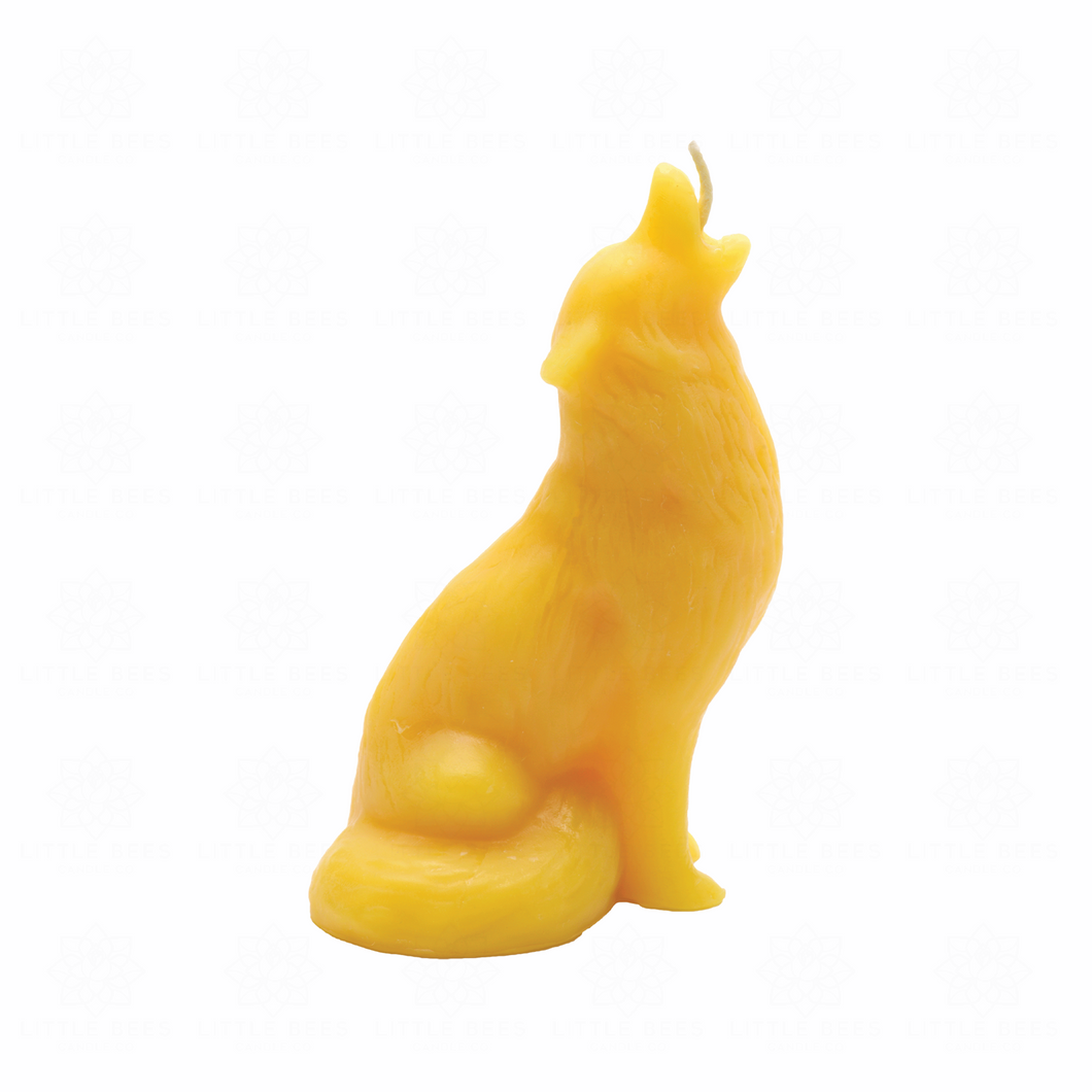 Howling Wolf | Beeswax Candle