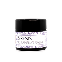 Jar of Sirenis Cleansing Balm on a white background