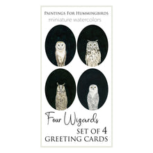 Greeting Cards Set of 4 | Four Wizards