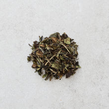 Low caffeine White Earl Grey with lavender and rosemary.